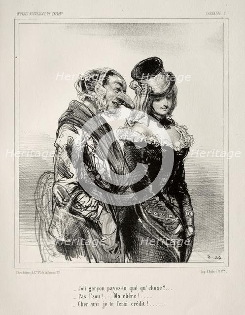 Carnaval. Creator: Paul Gavarni (French, 1804-1866).