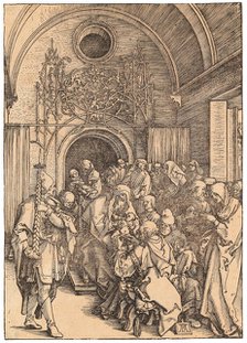 The circumcision of Christ, from The Life of the Virgin, c. 1505. Creator: Dürer, Albrecht (1471-1528).