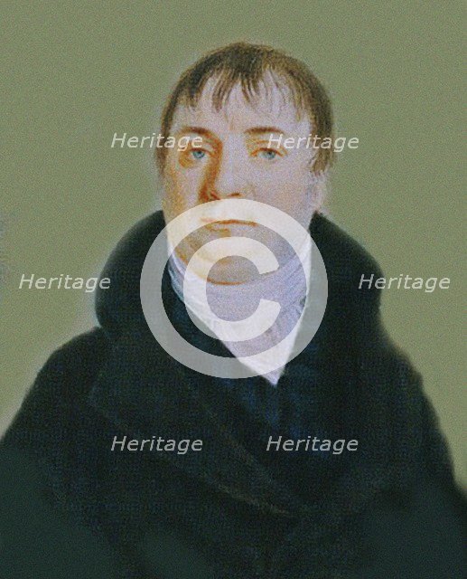 Aleksey Fyodorovich Merzlyakov (1778-1830), 1820s. Artist: Anonymous  