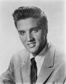 Elvis Presley, American singer and actor, 1956. Artist: Unknown