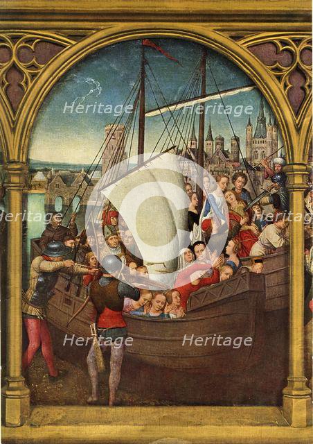 'The Martydom of the Virgins', 1489. Creator: Hans Memling.