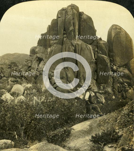 'Cathedral Rock, Buffalo Ranges, Victoria, Australia', c1909.  Creator: George Rose.