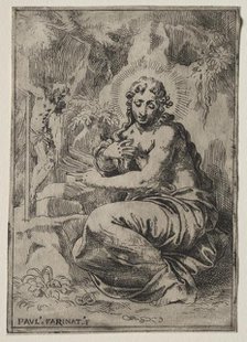 The Magdalen, late 16th century. Creator: Paolo Farinati (Italian, 1522-1606).