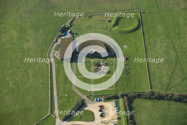 Museum and open air theatre, Brading Roman Villa, Isle of Wight, 2014. Creator: Historic England Staff Photographer.