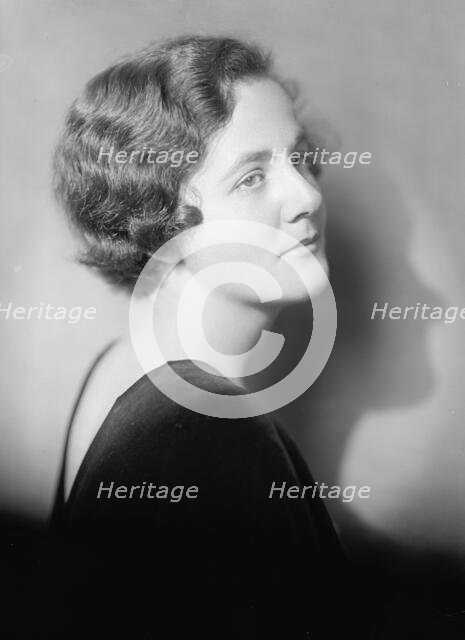 Roland, Rosalie M. - Portrait, 1933. Creator: Harris & Ewing.