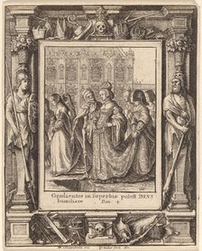 Empress, 1651. Creator: Wenceslaus Hollar.