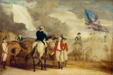 Surrender of Cornwallis at Yorktown, 1787. Creator: John Trumbull.