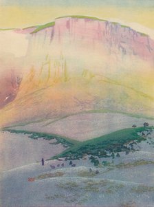 'The Last Gleam, Corsica', c1920, (1928). Artist: William Giles.