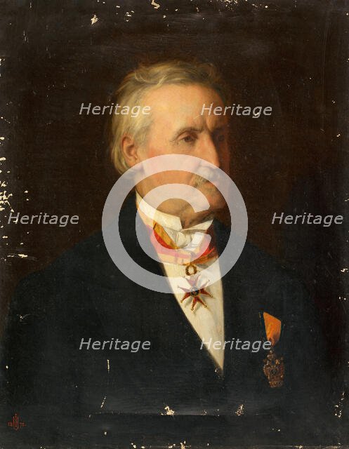 Portrait of a Man with Decorations, 1872. Creator: Unknown.