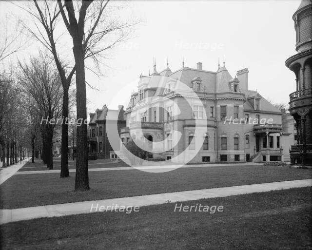 Home of Mrs. C.L. Stephens, 1123 Woodward Avenue, Detroit, Mich., between 1905 and 1915. Creator: Unknown.