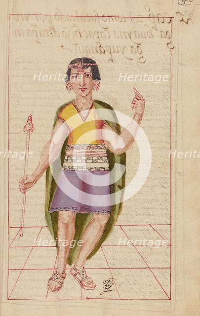 Huayna Capac, completed in 1616. Creator: Unknown.