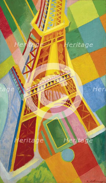 La Tour Eiffel, 1926. Creator: Delaunay, Robert (1885-1941).