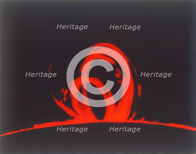 Solar prominences. Creator: NASA.