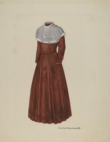Dress, 1939. Creator: Charles Goodwin.