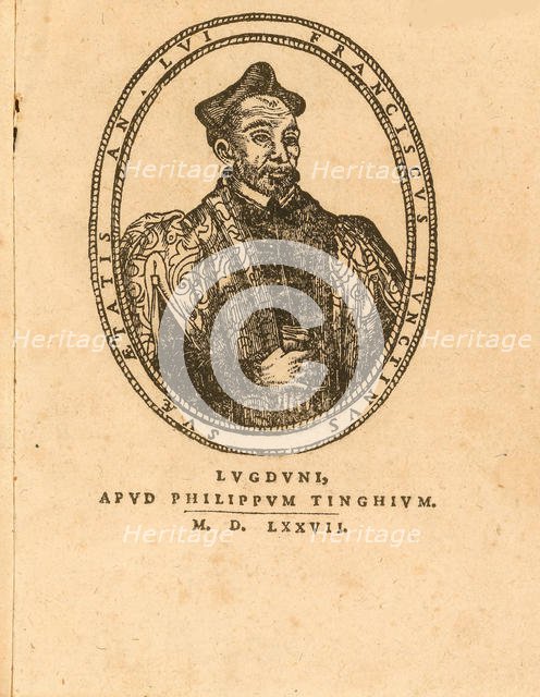 Portrait of Francesco Giuntini (1523-1590) , 1577. Creator: Anonymous.