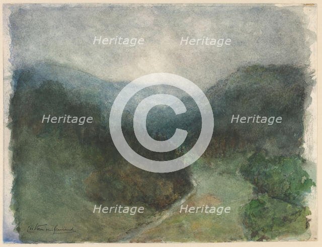 In the Black Forest near Baden-Baden, 1910. Creator: Carel Nicolaas Storm.