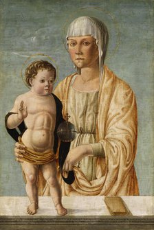 Madonna and Child, 1440-1449. Creator: Bono da Ferrara (active 1442-1461).