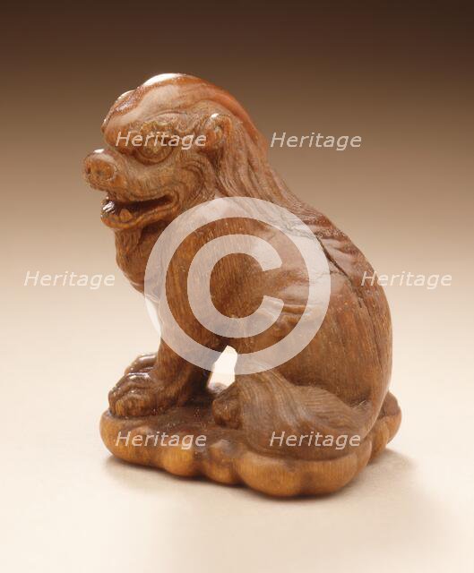 Chinese Lion, Late 18th-early 19th century. Creator: Unknown.