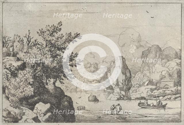 The Rock in the Middle of the River, 17th century., 17th century. Creator: Allart van Everdingen.