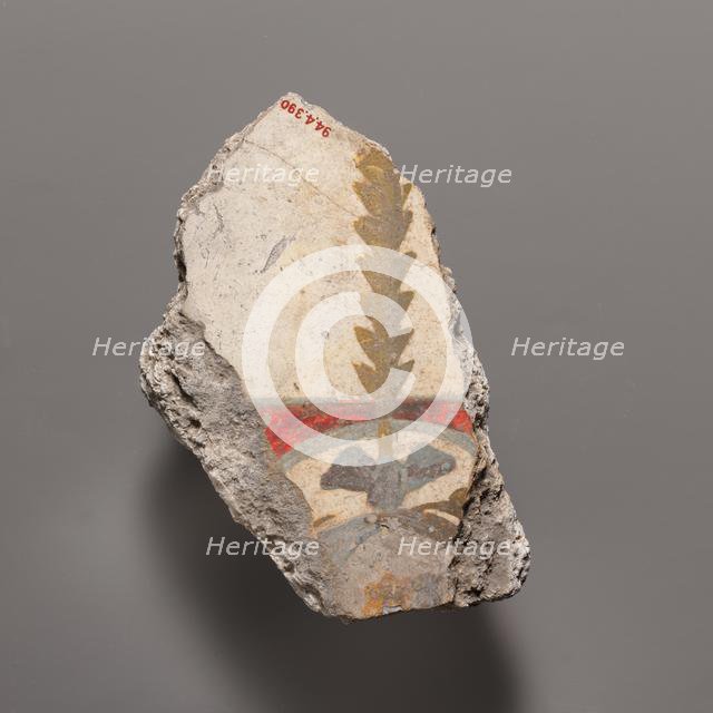 Wall painting fragment, 1st century A.D.. Creator: Unknown.