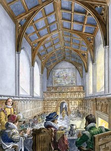 Great Hall, Old Wardour Castle, 16th century (c1995-c1999).  Artist: Philip Corke.