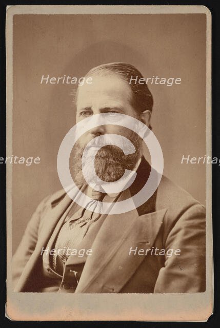 Portrait of William Hayden English (1822-1896), Before 1876. Creator: Lorenzo Dow Judkins.