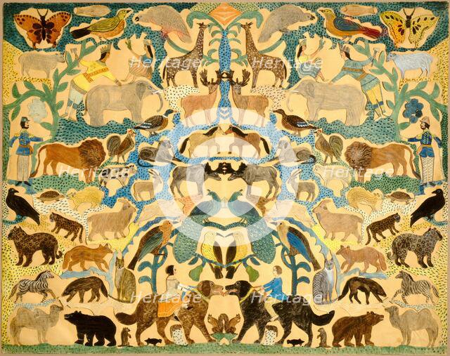 Cutout of Animals, second quarter 19th century. Creator: Unknown.