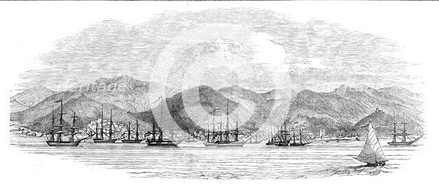 St Thomas's West Indies, from Weight's Wharf, 1844. Creator: Unknown.
