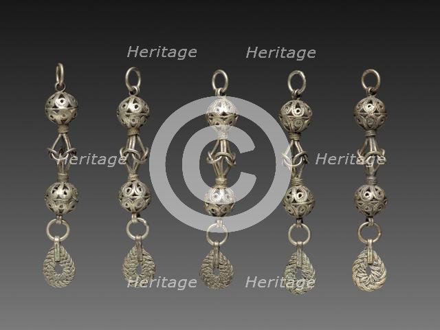 Set of Buttons, 1800s. Creator: Unknown.