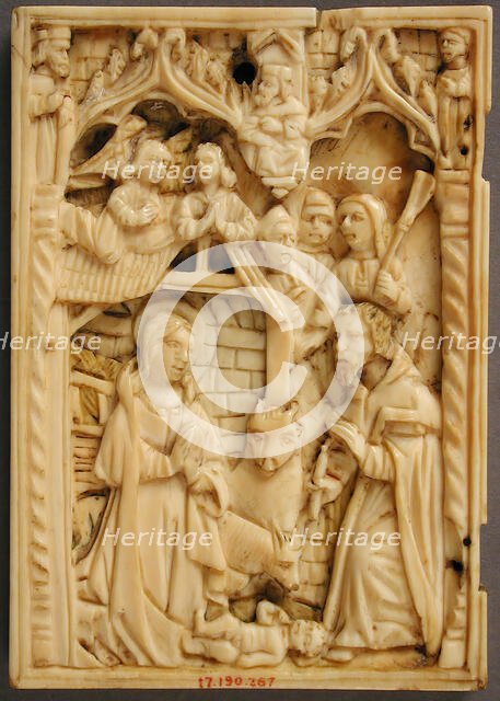 Left Wing of a Diptych, Franco-Netherlandish, 15th century. Creator: Unknown.