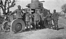 ''Le front italien; la nouvelle automitrailleuse blindee de l'armee italienne', 1916. Creator: Unknown.