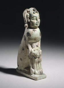 Human-Headed Cat, 7th-6th century B.C.. Creator: Unknown.