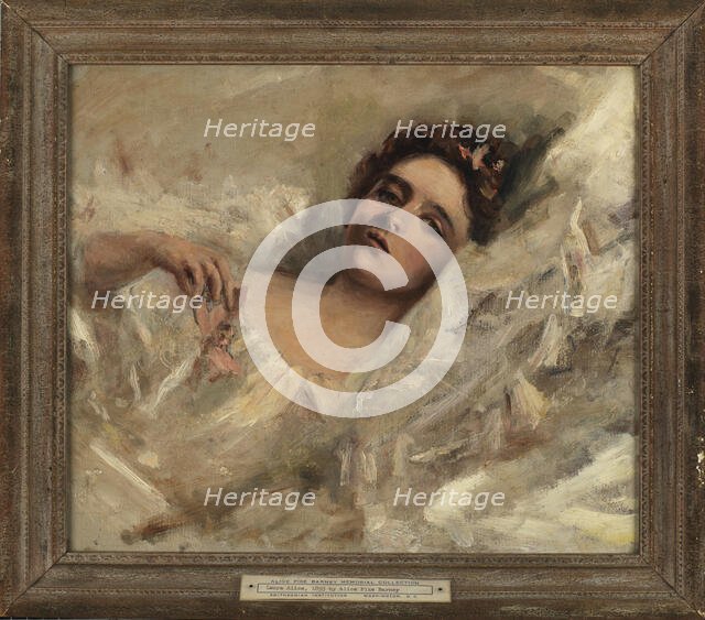 Laura Alice, 1893. Creator: Alice Pike Barney.