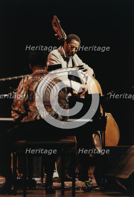 Ron Carter, Herbie Hancock, North Sea Jazz Festival, Netherlands, 1992. Creator: Brian Foskett.
