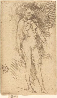 Little Nude Figure. Creator: James Abbott McNeill Whistler.