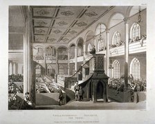 Philanthropic Society Institution Chapel, London Road, Southwark, London, 1809. Artist: Edward Blackburn