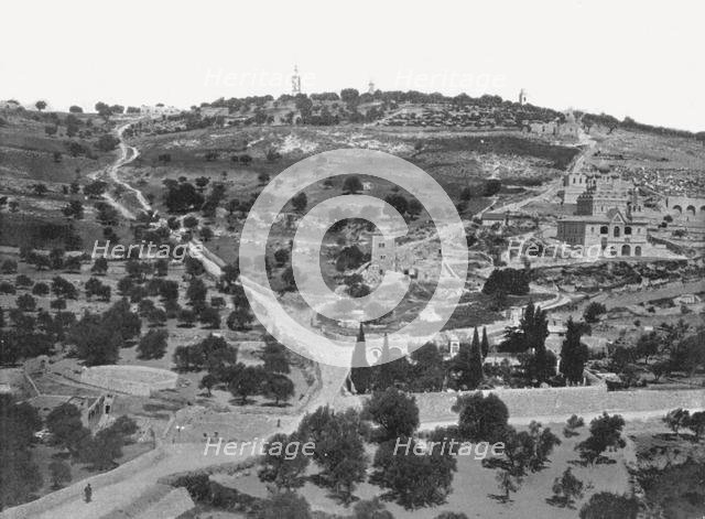 Mount of Olives, Jerusalem, Palestine, 1895. Creator: W & S Ltd.