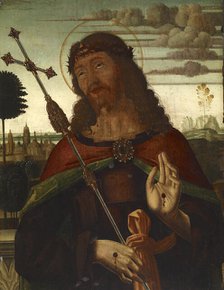 Christ as the Saviour, c1510. Creator: School of Parma.