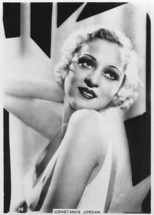 Constance Jordan, actress, c1938. Artist: Unknown