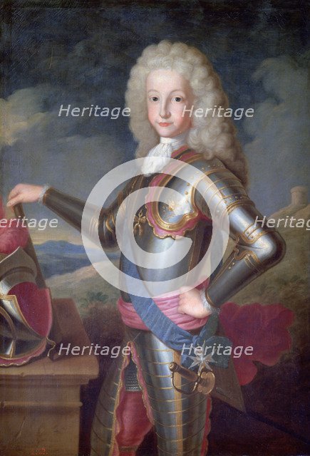 'Louis I, Prince of The Asturias, King of Spain', c1700-1730. Artist: Michel-Ange Houasse