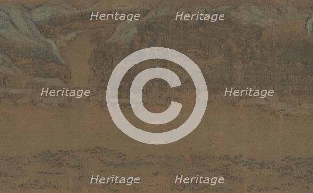 Fisherman's Lodge At Mount Xisai, ca. 1170. Creator: Li Jie.