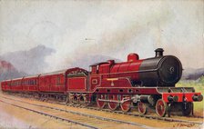 Scotch Express, London Midland & Scottish Railway, 1935. Creator: C.T. Howard.