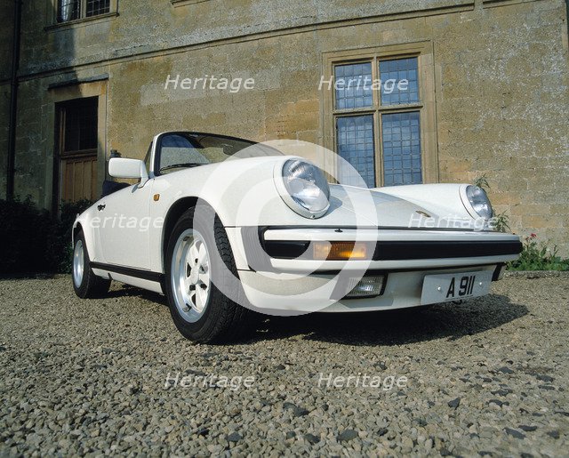 1988 Porsche 911 Carrera Cabriolet. Artist: Unknown.
