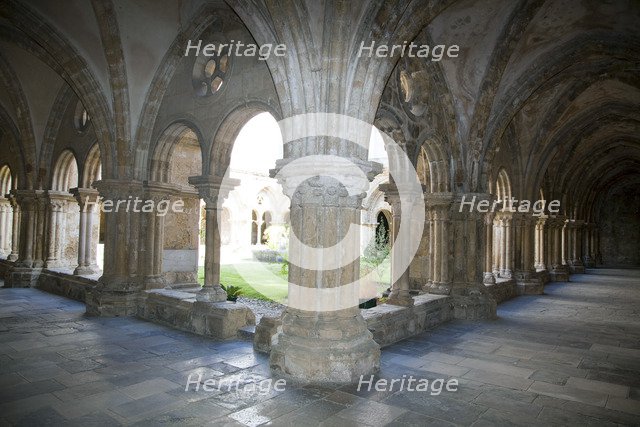 Cloister, Old Cathedral of Coimbra, Portugal, 2009.  Artist: Samuel Magal