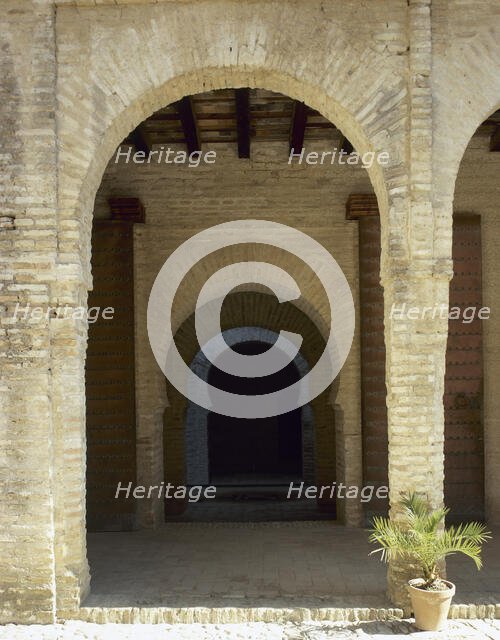 Gateway, Alcazar of Jerez de la Frontera, Spain, Moorish, 11th century (2001).  Creator: LTL.