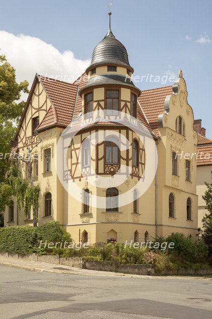 Villa Sommerling, Cranachestrasse 13, Weimar, Germany, (1901), 2018. Artist: Alan John Ainsworth.