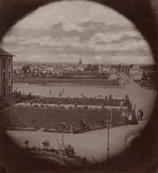 Asile impériale de Vincennes, vue de Charenton, 1858-59. Creator: Charles Nègre.