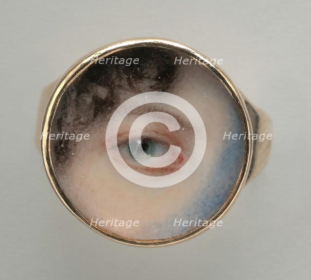 Eye of Maria Miles Heyward, ca. 1802. Creator: Edward Greene Malbone.