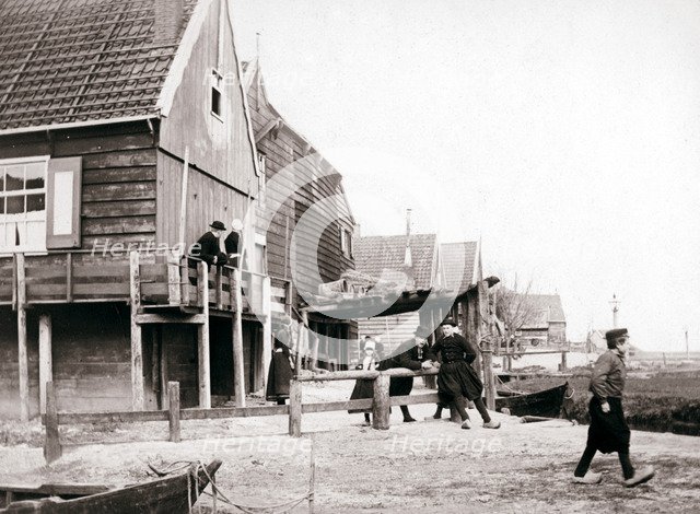 Marken Island, Netherlands, 1898. Artist: James Batkin