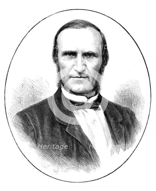 Commendatore Grattoni, engineer of the Mont Cenis Tunnel, 1871. Creator: Unknown.